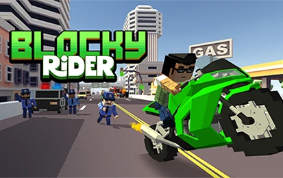 Blocky Rider